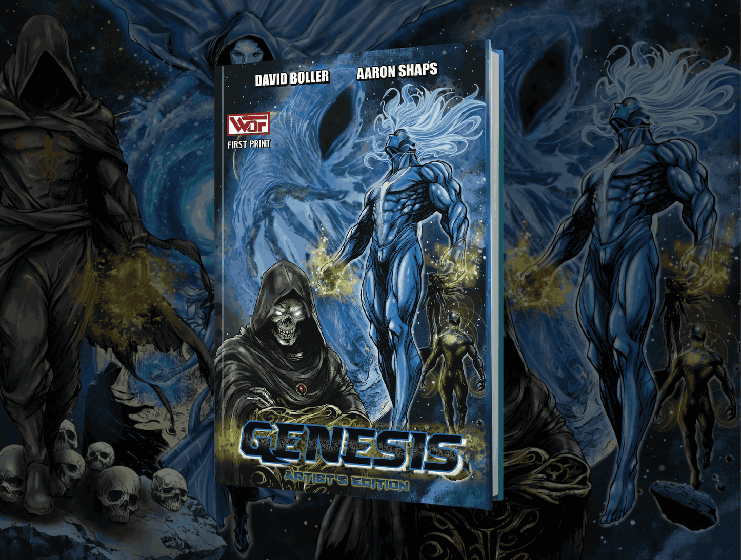 OUR FIRST COMIC: GENESIS