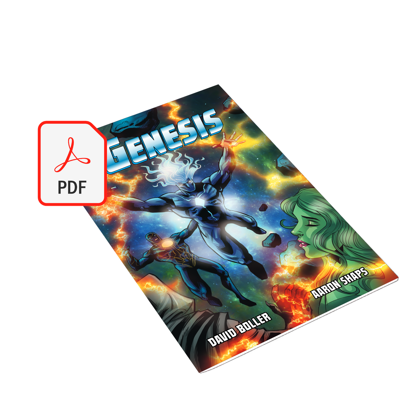 OUR FIRST COMIC: GENESIS