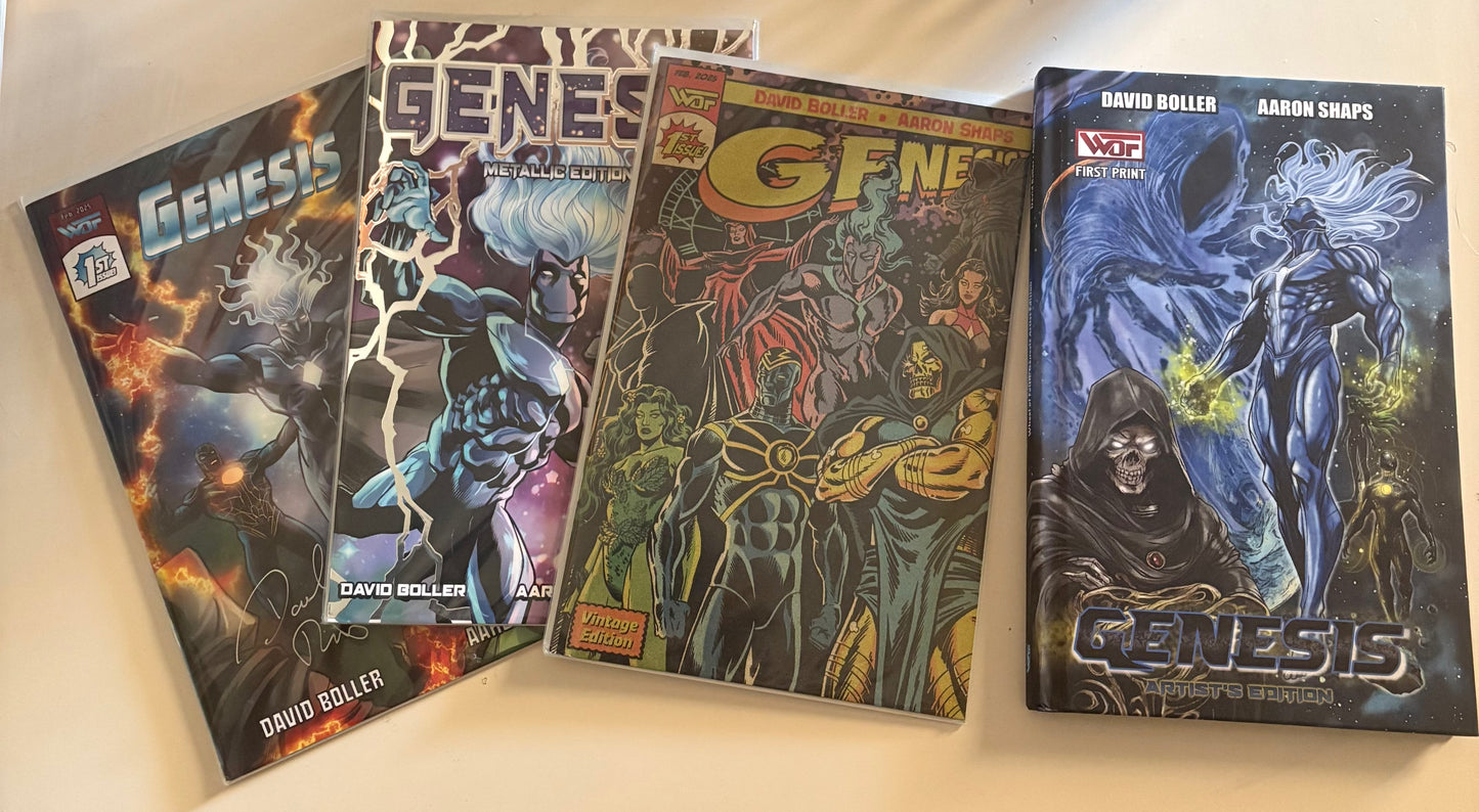 OUR FIRST COMIC: GENESIS