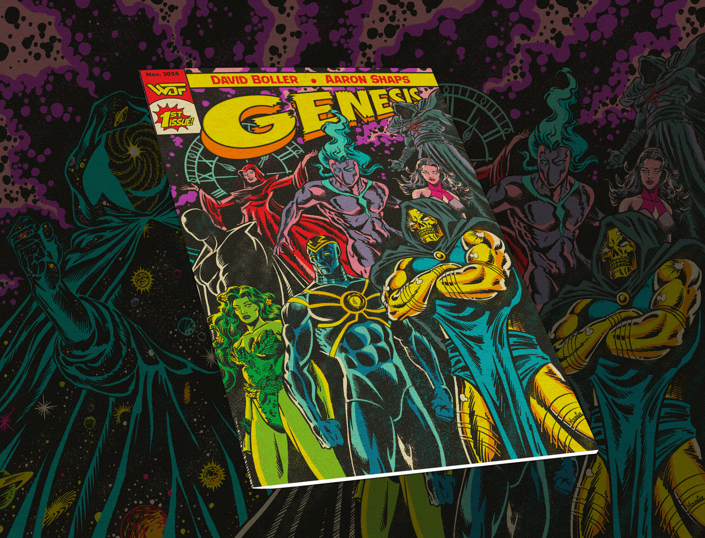 OUR FIRST COMIC: GENESIS