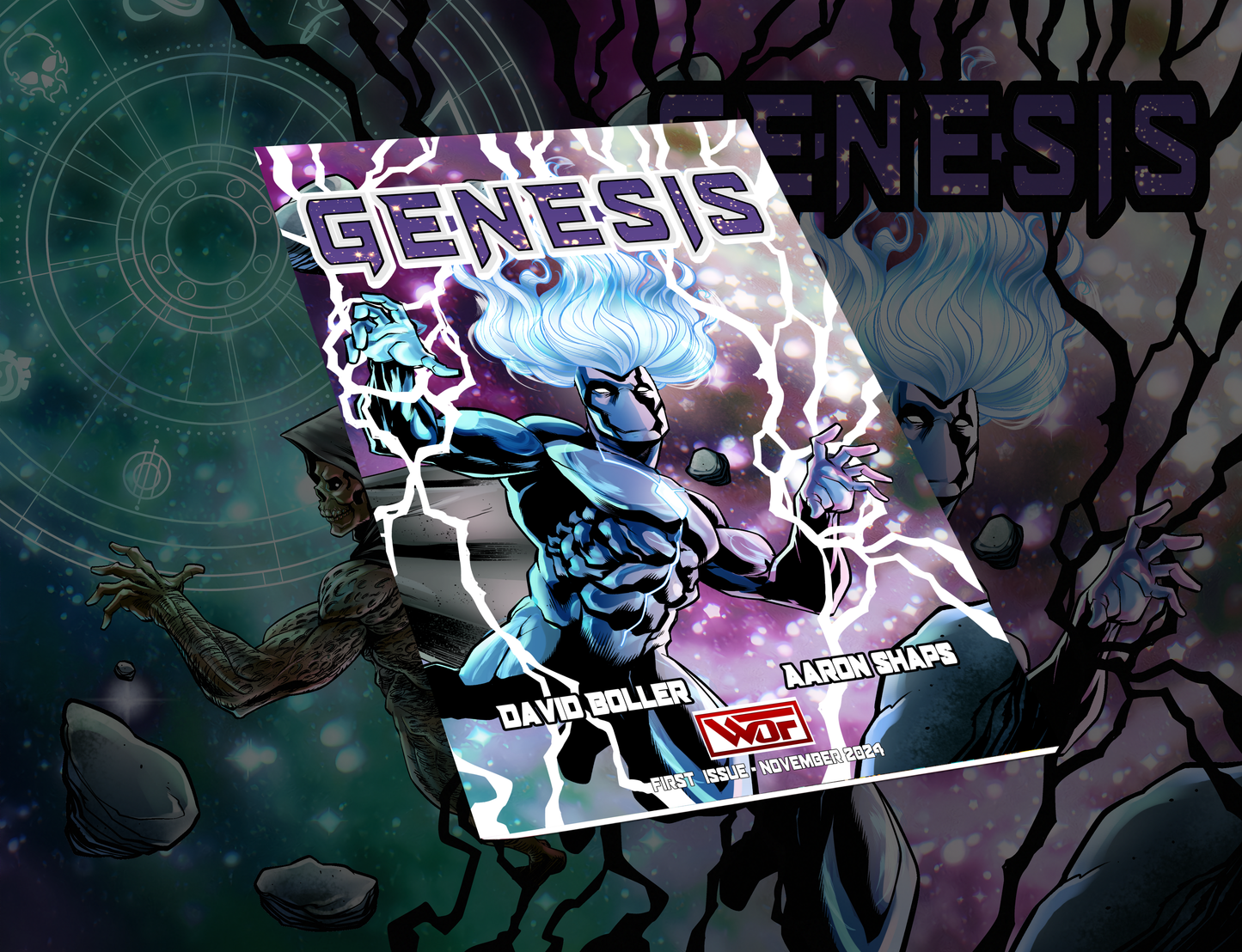 OUR FIRST COMIC: GENESIS